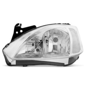 Farol Corsa Montana 03 04 05 2006 07 Cromado Manual 1ª Linha Direito/passageiro