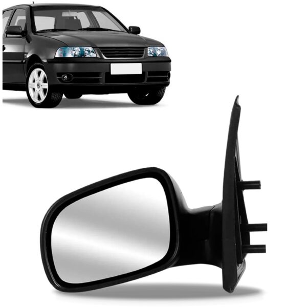 Retrovisor Gol G3 2 Portas 1999 2000 2001 2002 2003 Fixo Lado Esquerdo