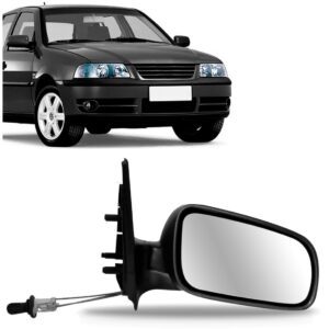 Retrovisor Gol G3 4 Portas 1999 2000 01 02 2003 Com Controle Lado Direito