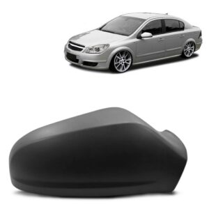 Capa Retrovisor Vectra 2006 2007 2008 Preto Liso Sem Furo  Lado Direito