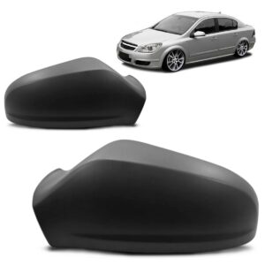 Capa Retrovisor Vectra 2006 2007 2008 Preto Liso Sem Furo  Lado Esquerdo