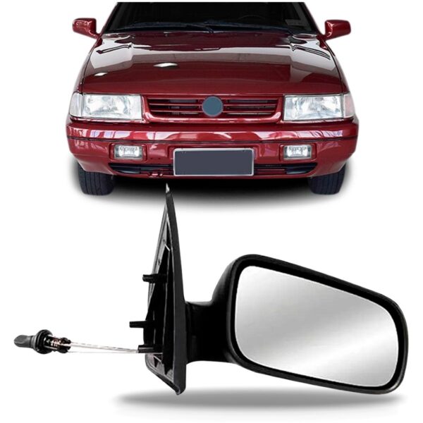Retrovisor Santana 2 E 4 Portas 1998 99 A 2006 Com Controle Lado Direito