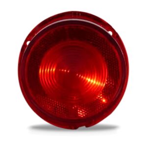 Lente Lanterna Traseira Opala 1970 A 1979 Sem Ré Plástico Lado Esquerdo