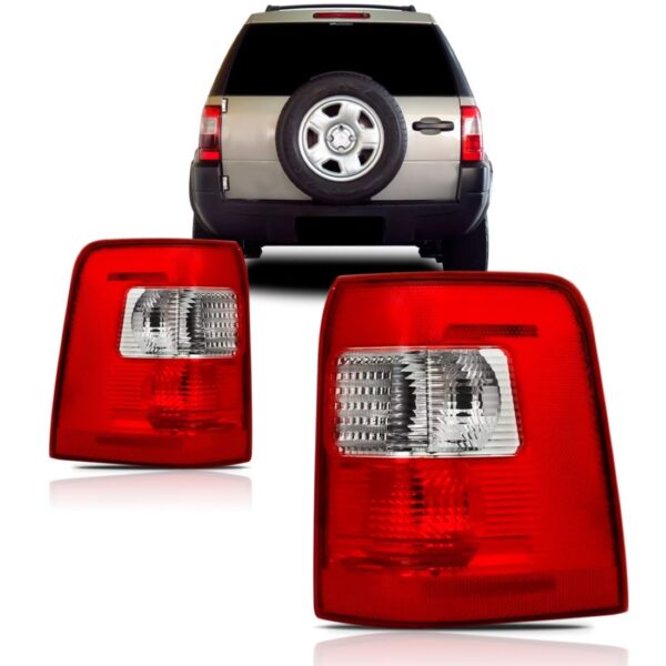 Sinaleira Traseira Ecosport 2004 2005 2006 2007 Bicolor Lado Direito