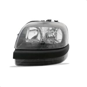 Farol Para Fiat Doblo 2002 A 2009 Fumê Com Auxiliar Esquerdo/motorista