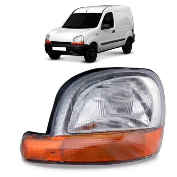 Farol Kangoo 1998 1999 00 01 02 03 A 08 Pisca Ambar 1ª Linha - Esquerdo/motorista