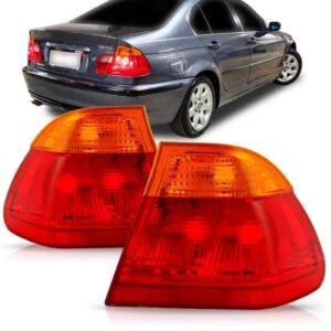 Sinaleira Traseira Para Bmw Serie 3 1998 99 2000 2001 Ambar Lado Esquerdo