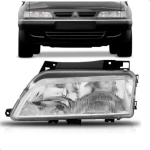 Farol Citroen Xantia 1998 1999 2000 Cromado Lado Esquerdo