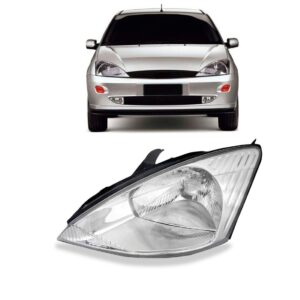 Farol Para Ford Focus 1998 A 2003 Eletrico Esquerdo/motorista