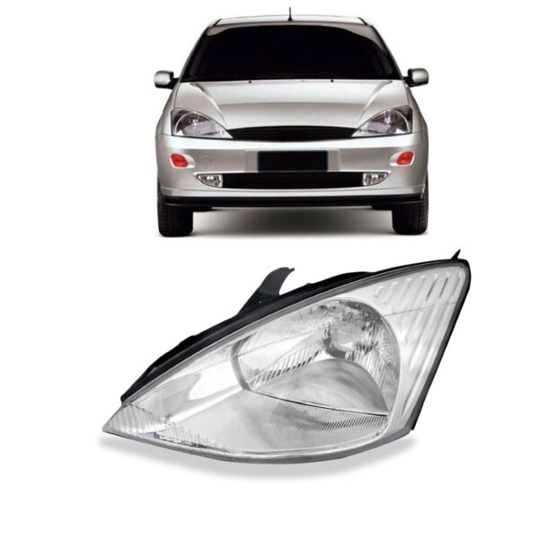 Farol Para Ford Focus 1998 A 2003 Eletrico Esquerdo/motorista
