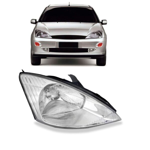 Farol Para Ford Focus 1998 A 2003 Eletrico Direito/passageiro