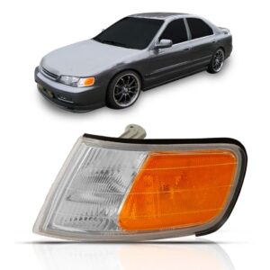 Pisca Lanterna Dianteira Accord 1994 A 1996 Cristal / Âmbar Lado Esquerdo