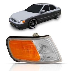 Pisca Lanterna Dianteira Accord 1994 A 1996 Cristal / Âmbar Lado Direito