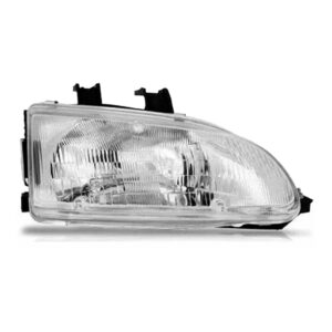 Farol Civic 1992 1993 1994 1995 Sedan 04 Portas 1ª Linha - Direito/passageiro