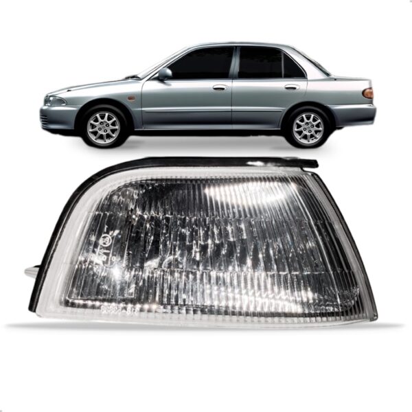 Lanterna Dianteira Pisca Seta Lancer 1996 E 1997 Cristal Lado Direito