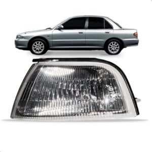 Lanterna Dianteira Pisca Seta Lancer 1996 E 1997 Cristal Lado Esquerdo