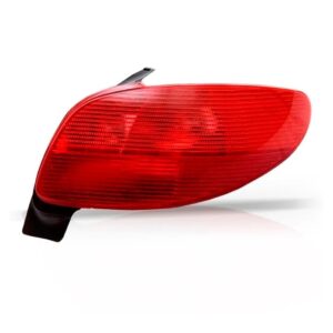 Lanterna Traseira  Peugeot 206 1998 A 2002 Lente Em Acrílico Lado Direito