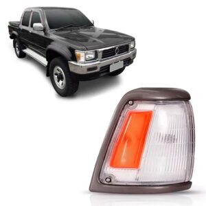 Lanterna Pisca Seta Hilux Srv 1992 A 2001 Aro Cinza Fino Ld