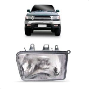 Farol Para Toyota Hilux Sw4 92 93 94 95 96 Cromado 1ª Linha Esquerdo/motorista