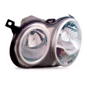 Farol Polo Hatch Sedan 03 04 05 2006 Cromado Oferta 1ª Linha Esquerdo/motorista