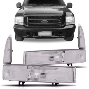 Kit Sinaleira F250 F 250 F350 99 00 01 02 03 04 05 Cristal