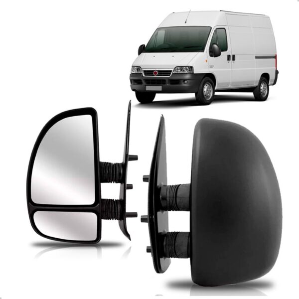 Retrovisor Ducato 2003 04 05 06 07 08 09 10 2011 Manual Lado Esquerdo