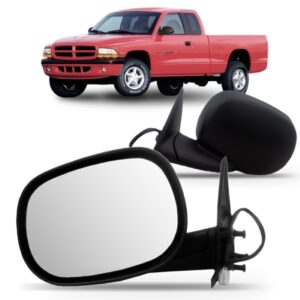 Retrovisor Dakota 1997 98 A 2001 Elétrico Com Aquecedor Lado Esquerdo