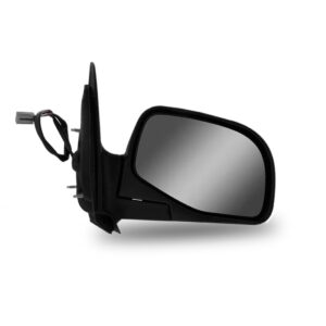 Retrovisor Externo Elétrico Preto Ranger 1998 A 2006 Preto Lado Direito