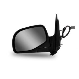 Retrovisor Externo Elétrico Preto Ranger 1998 A 2006 Preto Lado Esquerdo