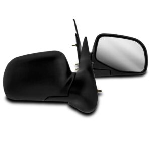 Retrovisor Ford Ranger 1998 Á 2006 Fixo Preto Lado Direito