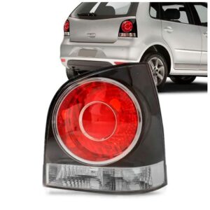 Lanterna Traseira Polo 2007 A 2013 Hatch Fume Lado Direito