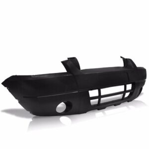 Parachoque Dianteiro Eco Sport 2003 A 2006 Com Furo Milha Preto