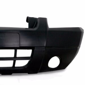 Parachoque Dianteiro Eco Sport 2003 A 2006 Com Furo Milha Preto