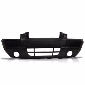 Parachoque Dianteiro Eco Sport 2003 A 2006 Com Furo Milha Preto