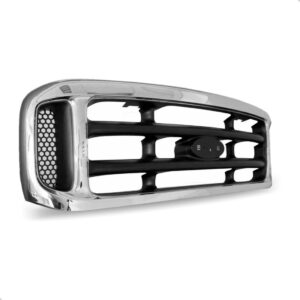 Grade Central Para Ford F250 1999 A 2005 Moldura 1a Linha Plástico