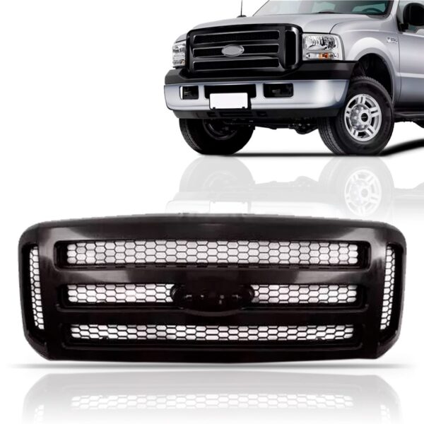 Grade Central Para Ford F250 2006 2007 2008 A 2012 1a Linha Preto