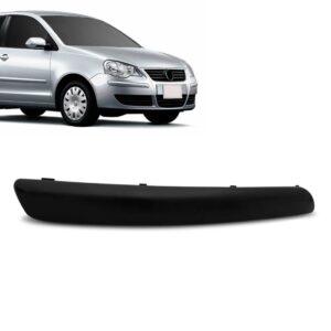 Moldura Parachoque Dianteiro Polo 2007 A 2011 Texturizado Lado Esquerdo