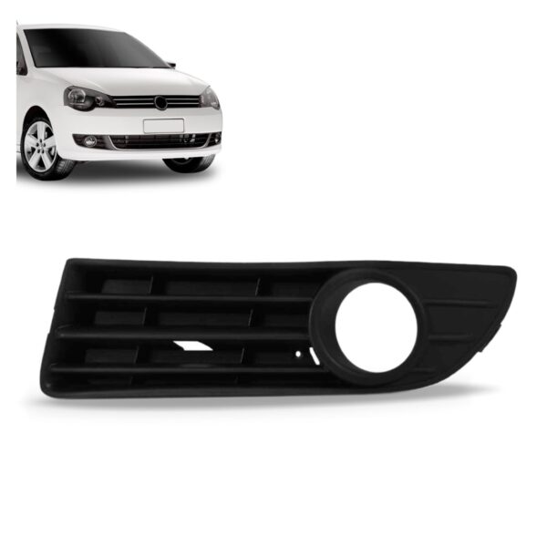 Moldura Milha Polo 2007 08 2009 2010 2011 Com Furo Promoção Lado Esquerdo