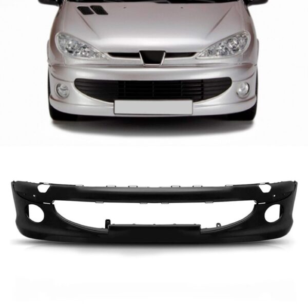 Envolvente Dianteiro Peugeot 206 1998 A 2003 1a Linha Novo Preto