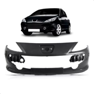 Parachoque Dianteiro Peugeot 307 2007 A 2011 1a Linha  Preto