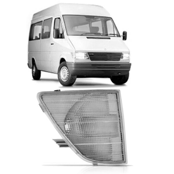 Lanterna Dianteira Pisca Sprinter 95 A 02 Cristal S/soquete Lado Direito