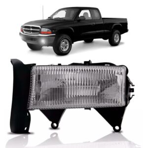 Farol Dakota 1997 1998 99 2000 2001 2002 2003 2004 1ª Linha Esquerdo/motorista