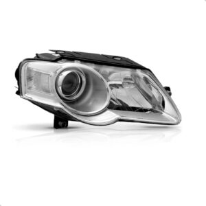 Farol Passat 08 09 10 11 Eletrico Com Motor Cromado 1ª Linha Direito/passageiro