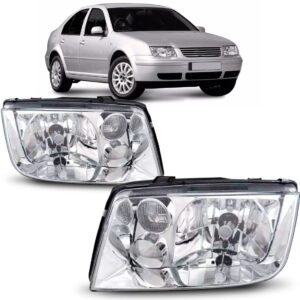 Farol Volkswagen Bora 1999 2000 01 02 03 2004 2005 1ª Linha - Esquerdo/motorista