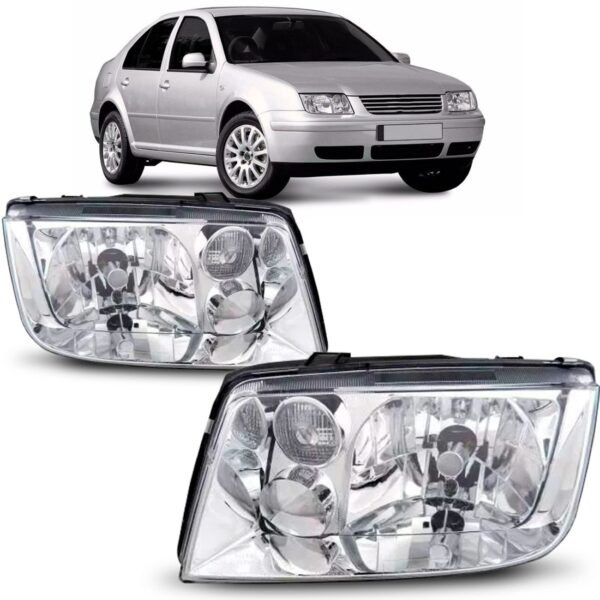 Farol Volkswagen Bora 1999 2000 01 02 03 2004 2005 1ª Linha Direito/passageiro