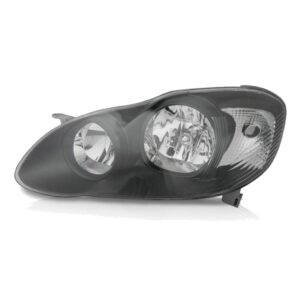 Farol Corolla Fielder 04 05 2006 A 08 Mascara Negra 1ª Linha Esquerdo/motorista