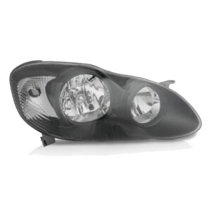 Farol Corolla Fielder 04 05 2006 A 08 Mascara Negra 1ª Linha Direito/passageiro