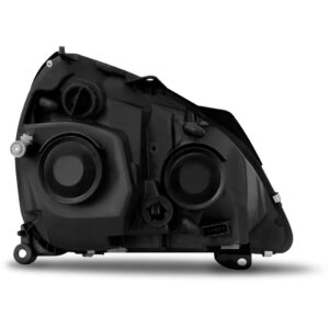 Farol Clio 03 A 2012 Eletrico S/motor Mascara Negra 1ª Linha - Esquerdo/motorista