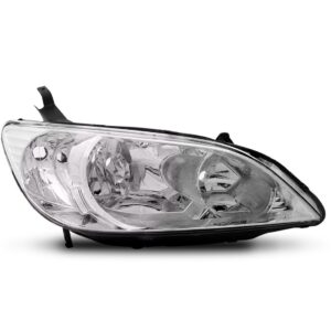 Farol Honda Civic 2004 2005 2006 Elétrico Sem Motor 1ª Linha Direito/passageiro