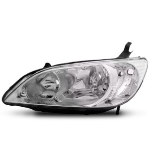 Farol Honda Civic 2004 2005 2006 Elétrico Sem Motor 1ª Linha Direito/passageiro